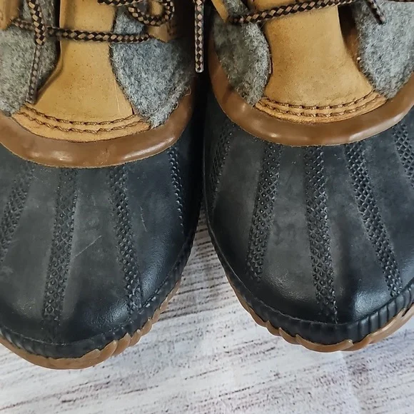 Sorel Sz 8 Gray and Tan Winter Boots - Picture 3 of 16